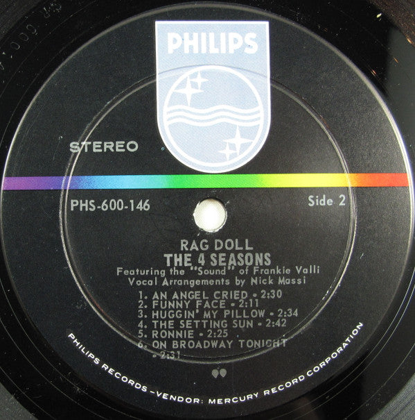 The Four Seasons : Rag Doll (LP, Album)