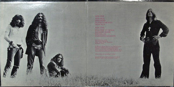 Black Sabbath : Paranoid (LP, Album, Gat)
