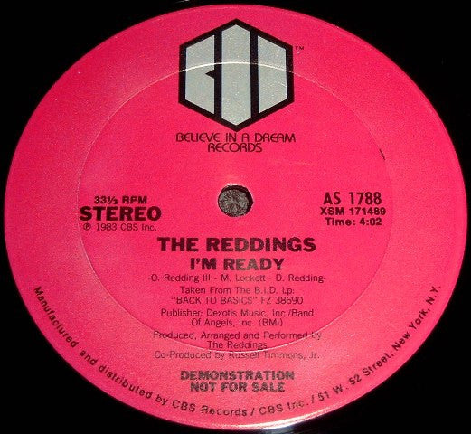 The Reddings : Moon Rock (12", Promo)