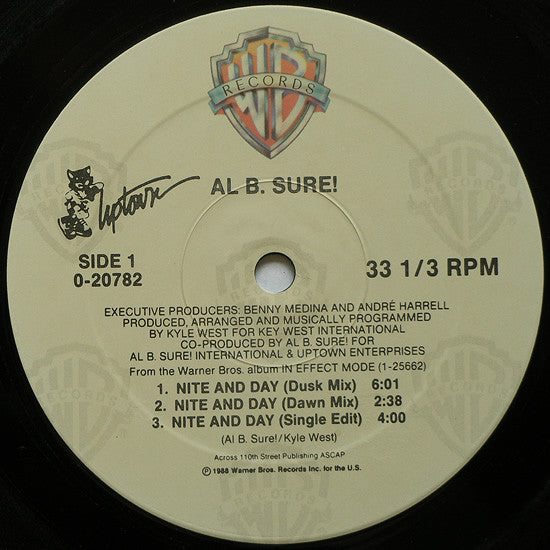 Al B. Sure! : Nite And Day (12", Maxi)