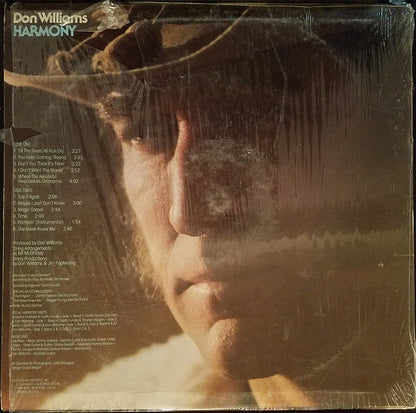 Don Williams (2) : Harmony (LP, Album, San)