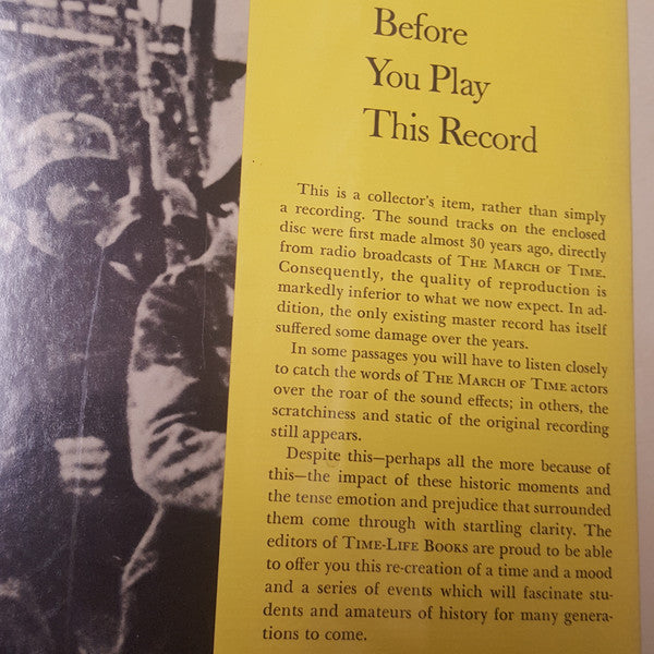 The Editors Of Time : Time Capsule: The March Of Time: World War II (LP, Mono)