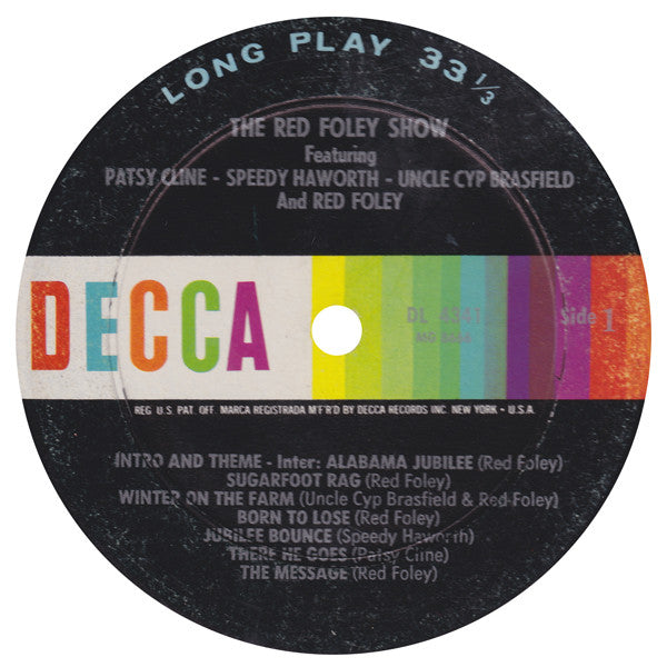 Red Foley : The Red Foley Show (LP, Album, Mono)