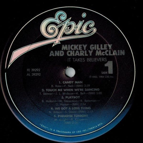 Mickey Gilley And Charly McClain : It Takes Believers (LP, Album)