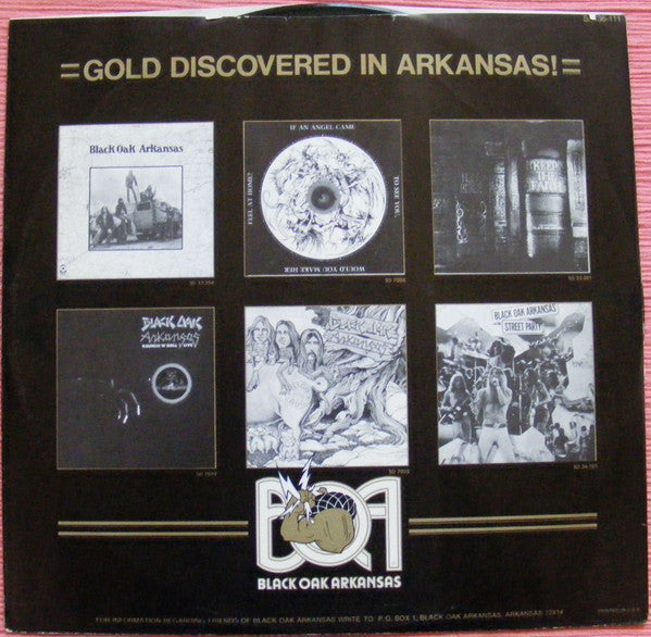 Black Oak Arkansas : Ain't Life Grand (LP, Album, RI)