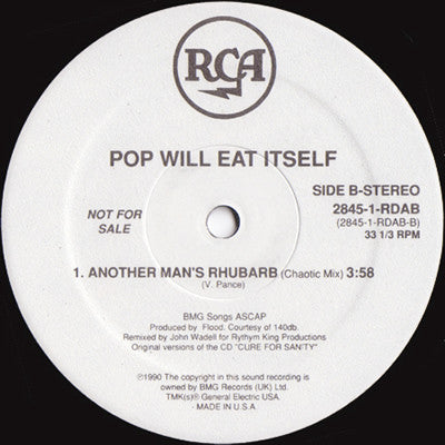 Pop Will Eat Itself : Another Man's Rhubarb (12", Single, Promo)