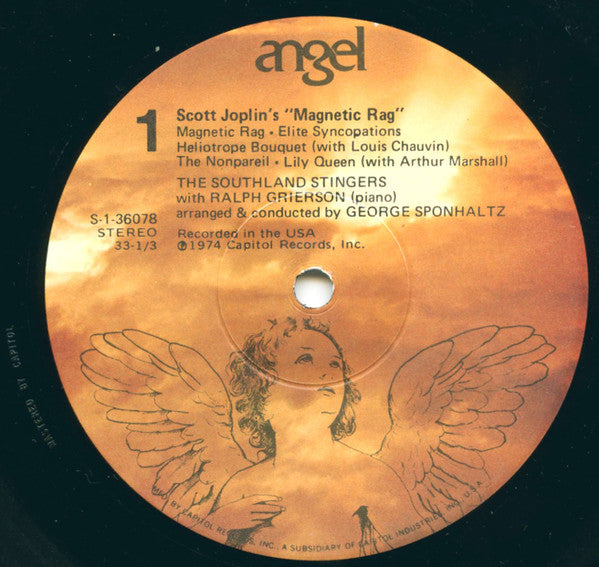 Scott Joplin, The Southland Stingers With Ralph Grierson, George Sponhaltz : Magnetic Rag (LP)