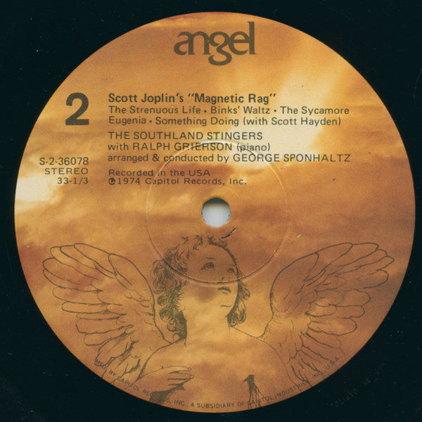 Scott Joplin, The Southland Stingers With Ralph Grierson, George Sponhaltz : Magnetic Rag (LP)