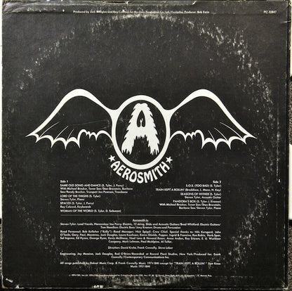 Aerosmith : Get Your Wings (LP, Album, RE)