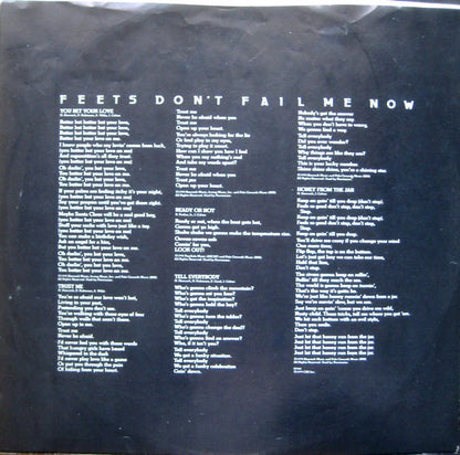 Herbie Hancock : Feets Don't Fail Me Now (LP, Album, Pit)