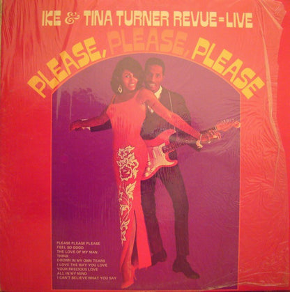 Ike & Tina Turner : Revue Live Please, Please, Please (LP, Album, RE)