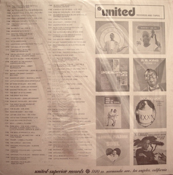 Ike & Tina Turner : Revue Live Please, Please, Please (LP, Album, RE)