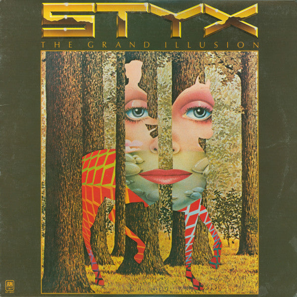Styx : The Grand Illusion (LP, Album, Club, RE, Ind)