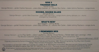 George Benson : Blue Benson (LP, Comp)