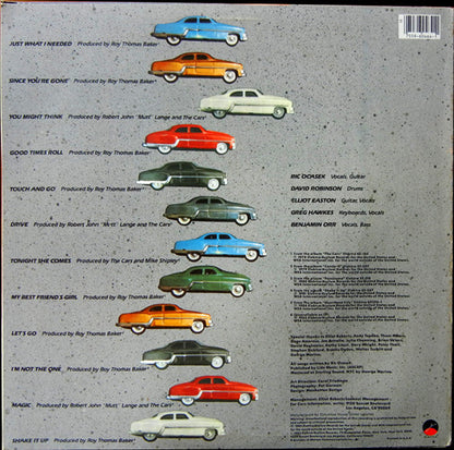 The Cars : The Cars Greatest Hits (LP, Comp, Club)