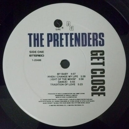 The Pretenders : Get Close (LP, Album, Spe)