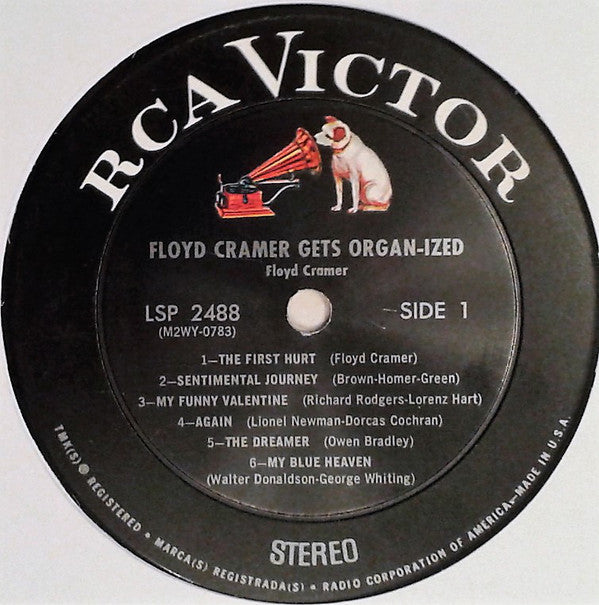 Floyd Cramer : Gets Organ-ized (LP)