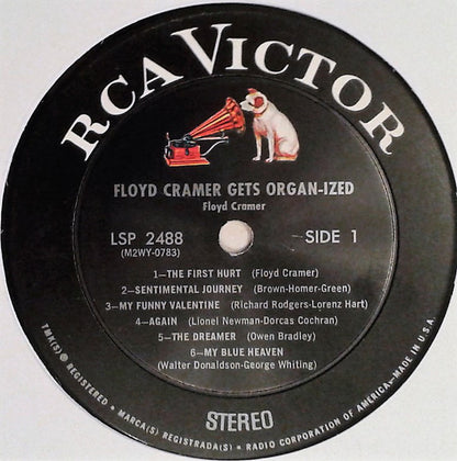 Floyd Cramer : Gets Organ-ized (LP)