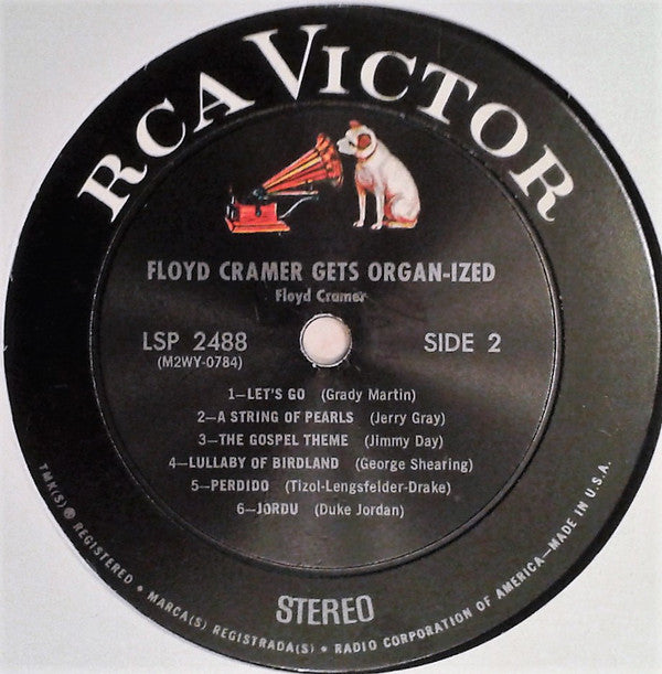 Floyd Cramer : Gets Organ-ized (LP)