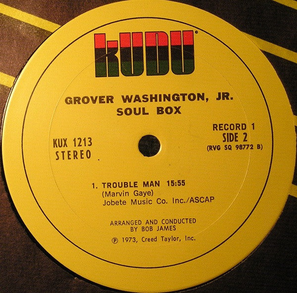 Grover Washington, Jr. : Soul Box (2xLP, Album + Box)