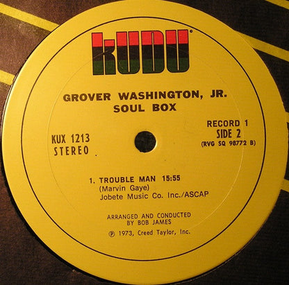 Grover Washington, Jr. : Soul Box (2xLP, Album + Box)