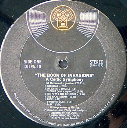 Horslips : The Book Of Invasions (A Celtic Symphony) (LP, Album, Ter)