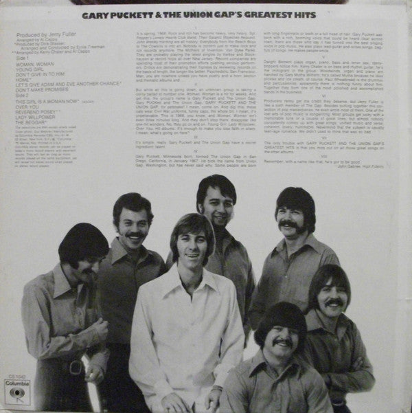 Gary Puckett & The Union Gap : Greatest Hits (LP, Comp, 2-E)