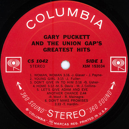 Gary Puckett & The Union Gap : Greatest Hits (LP, Comp, 2-E)