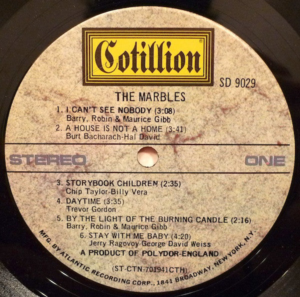Marbles (3) : The Marbles (LP, Album)