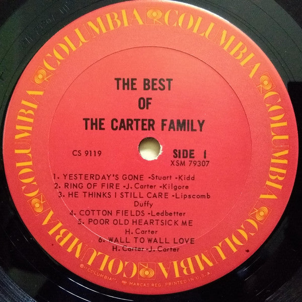 The Carter Family : The Best Of (LP, Comp, RE)