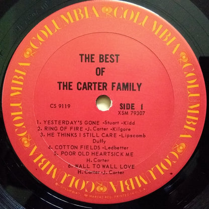 The Carter Family : The Best Of (LP, Comp, RE)