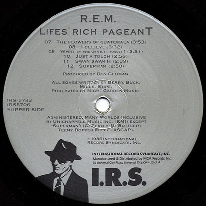 R.E.M. : Lifes Rich Pageant (LP, Album, All)