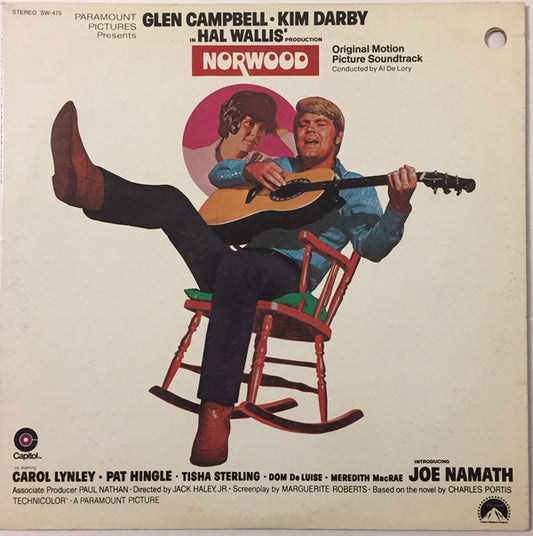 Al De Lory / Glen Campbell : Norwood - Motion Picture Soundtrack (LP, Los)