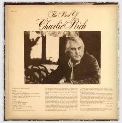 Charlie Rich : The Best Of Charlie Rich (LP, Comp)