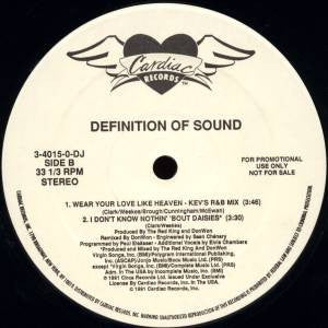 Definition Of Sound : Wear Your Love Like Heaven (12", Single, Promo)