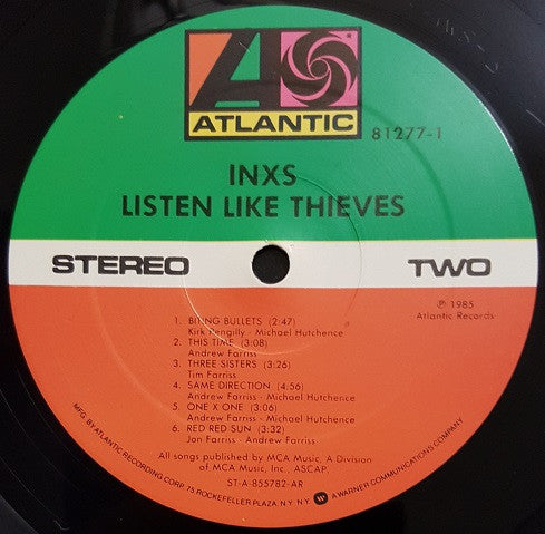 INXS : Listen Like Thieves (LP, Album, All)
