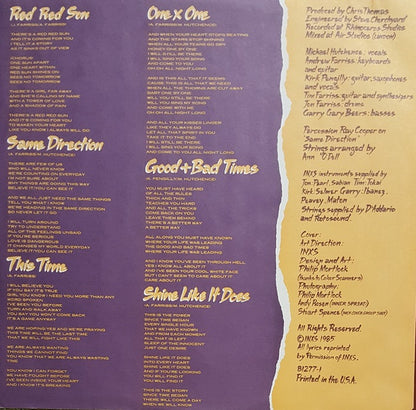 INXS : Listen Like Thieves (LP, Album, All)