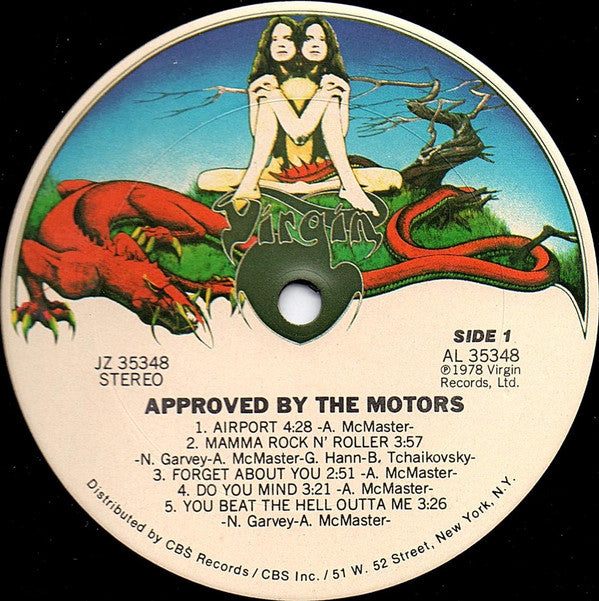The Motors : Approved By The Motors (LP, Album, San)
