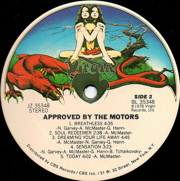 The Motors : Approved By The Motors (LP, Album, San)