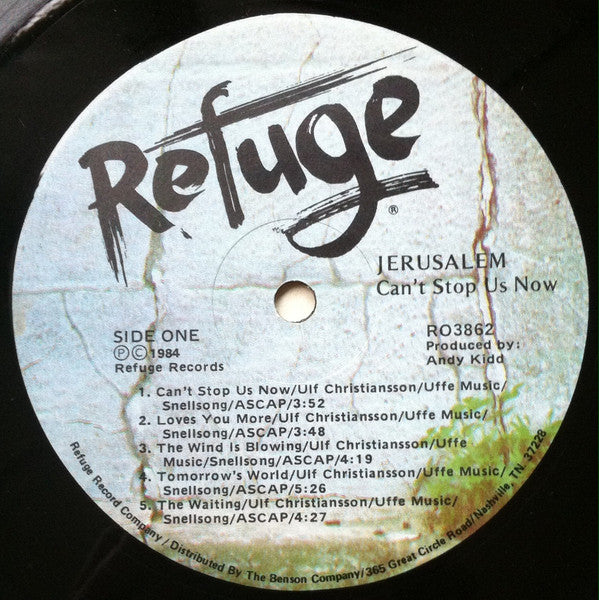 Jerusalem (3) : Can't Stop Us Now (LP, Album)