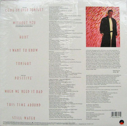 Peabo Bryson : Positive (LP, Album, Spe)