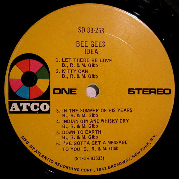 Bee Gees : Idea (LP, Album, Ter)