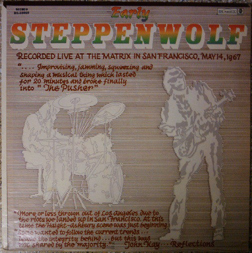 Steppenwolf : Early Steppenwolf (LP, Album, Tru)