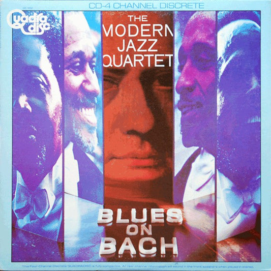 The Modern Jazz Quartet : Blues On Bach (LP, Album, Quad, RE)