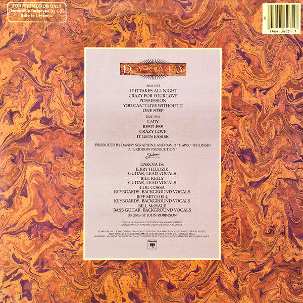 Dakota (5) : Dakota (LP, Album, Ter)