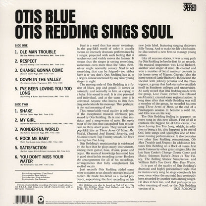 Otis Redding : Otis Blue / Otis Redding Sings Soul (LP, Album, RE, S/Edition, Blu)