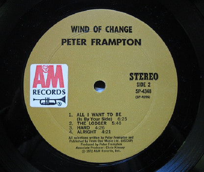 Peter Frampton : Wind Of Change (LP, Album)