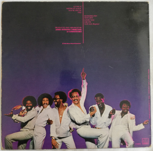 Commodores : Midnight Magic (LP, Album)