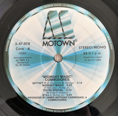 Commodores : Midnight Magic (LP, Album)