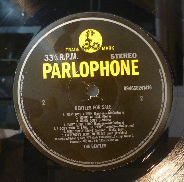 The Beatles : Beatles For Sale (LP, Album, RE, RM, 180)